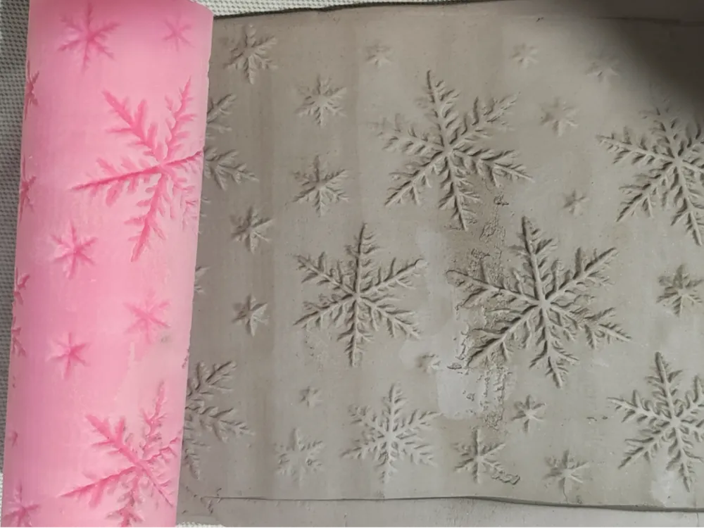 Falling Snowflakes Texture Roller